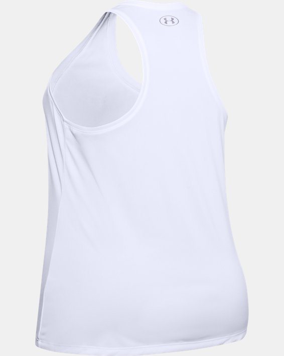 Women's UA Tech™ Tank Top, White, pdpMainDesktop image number 5